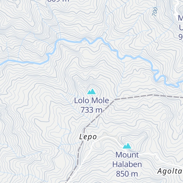Map of Lolo Mole