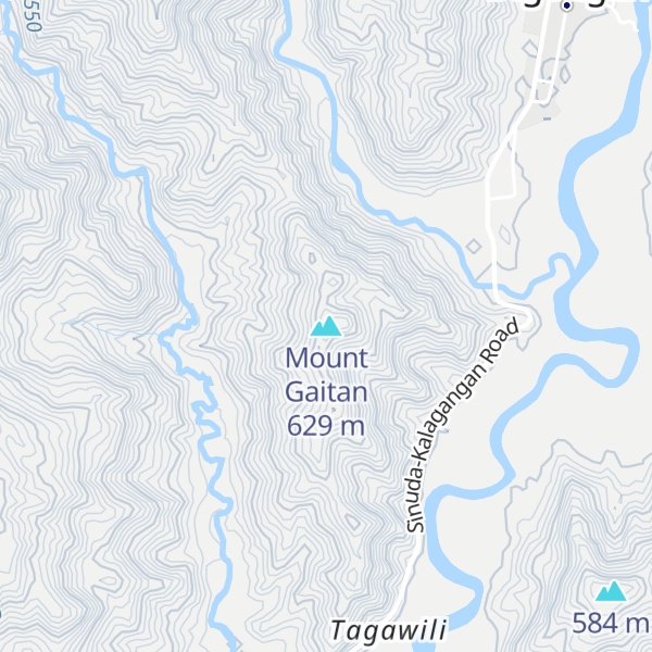 Map of Mount Gaitan