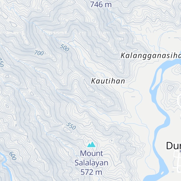 Map of Mount Cabuling