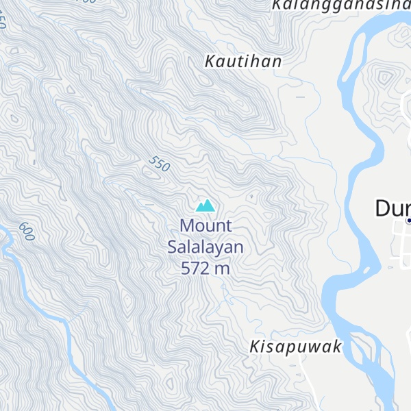 Map of Mount Salalayan