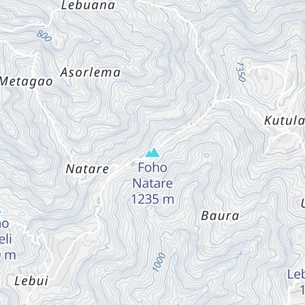 Map of Foho Natare