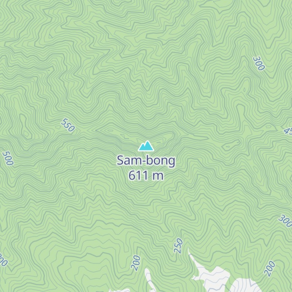 Map of Sam-bong