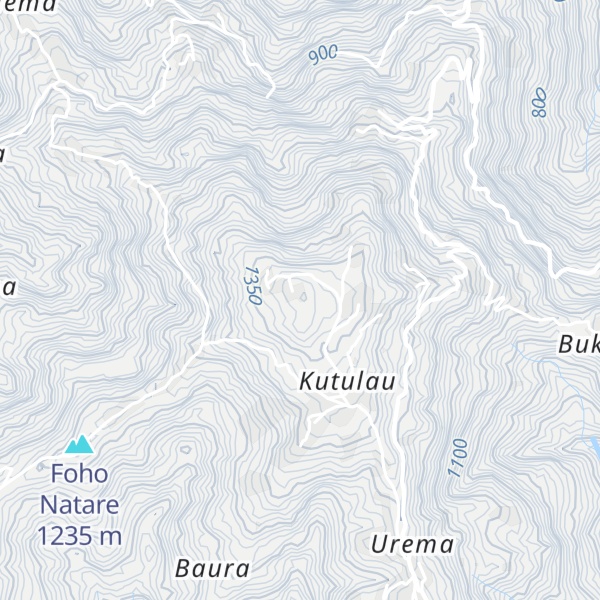 Map of Foho Kutulau
