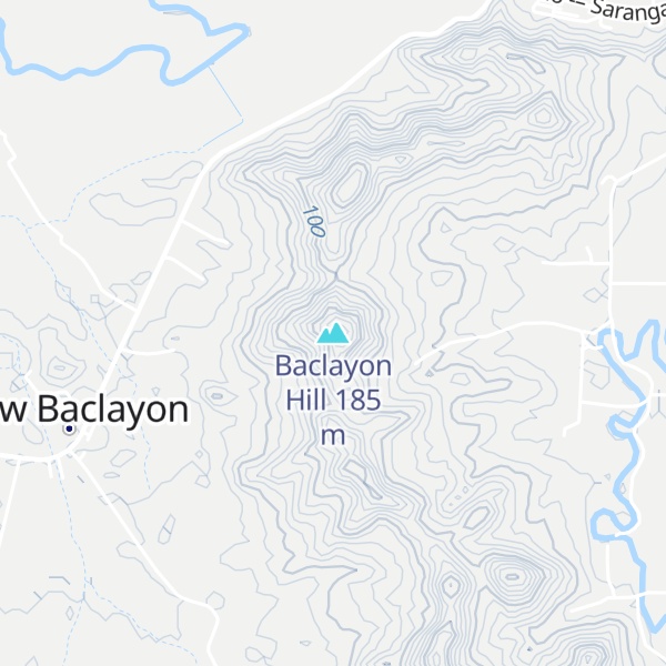 Map of Baclayon Hill