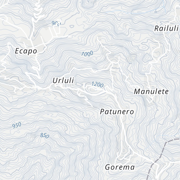 Map of Foho Gredileu