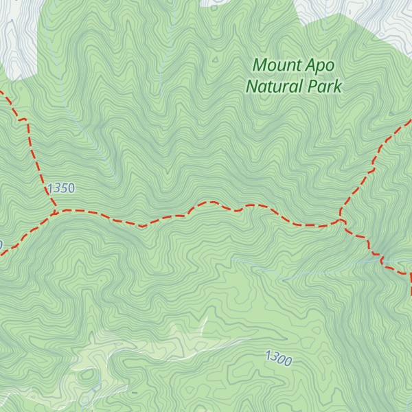 Map of Buribid Peak