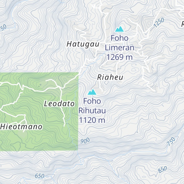 Map of Foho Rihutau