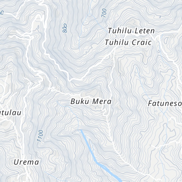 Map of Foho Buku Mera