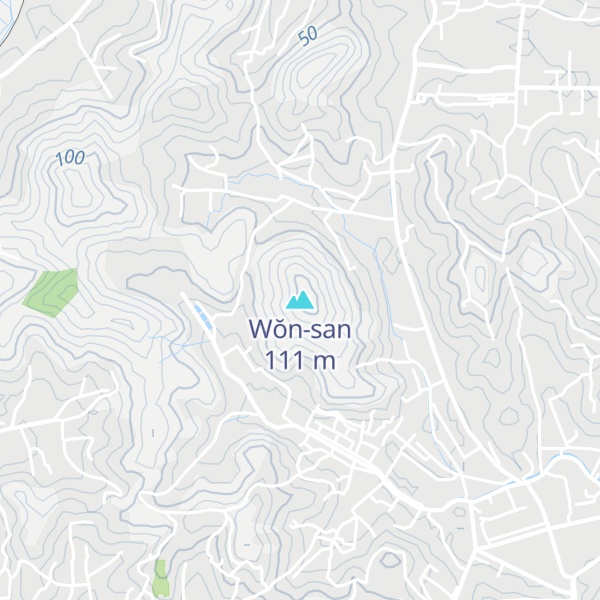 Map of Wŏn-san