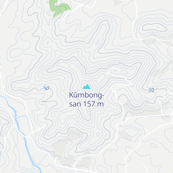 Map of Kŭmbong-san