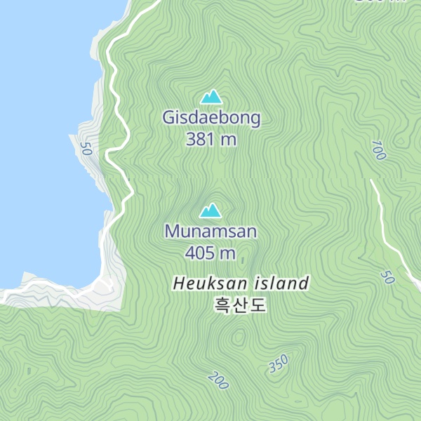 Map of Munamsan