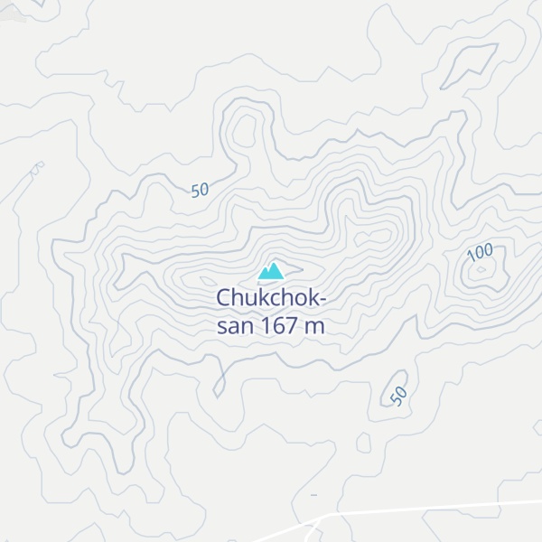 Map of Chukchok-san