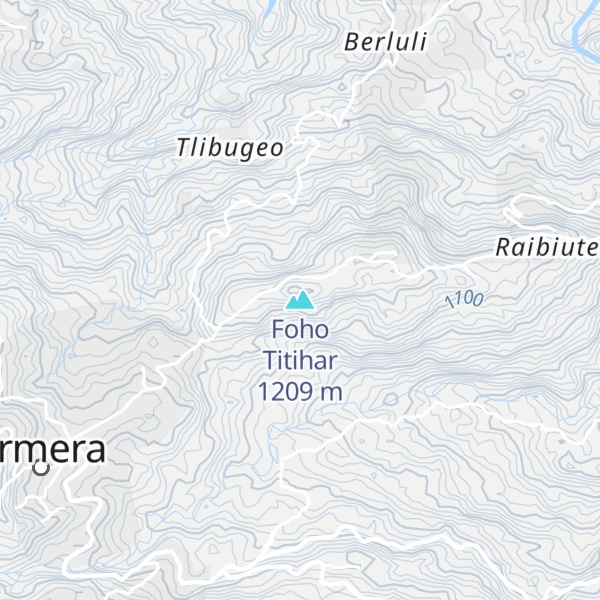 Map of Foho Titihar