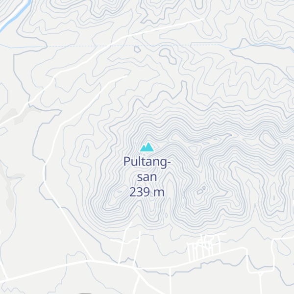 Map of Pultang-san
