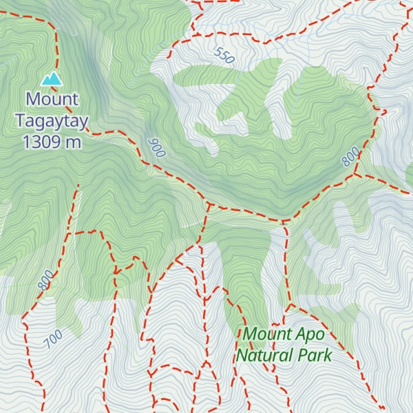 Map of Mount Loay