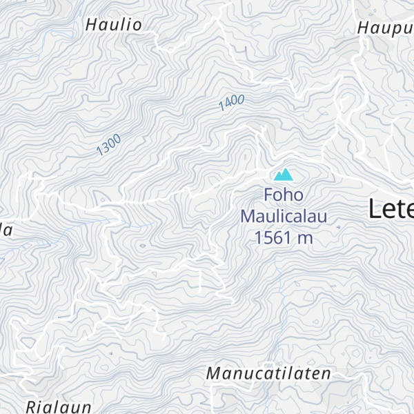 Map of Foho Maulicolau