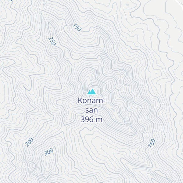Map of Konam-san