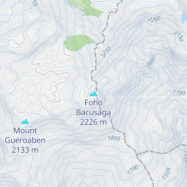 Map of Foho Bacusaga