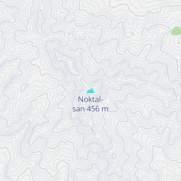 Map of Noktal-san