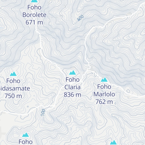Map of Foho Claria