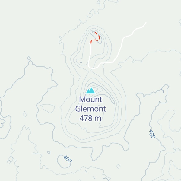 Map of Mount Glemont