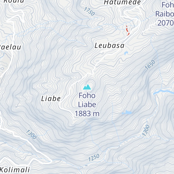 Map of Foho Liabe