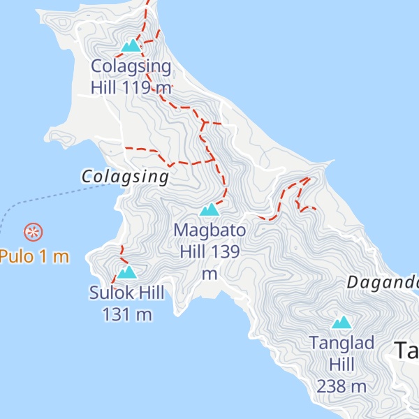 Map of Magbato Hill