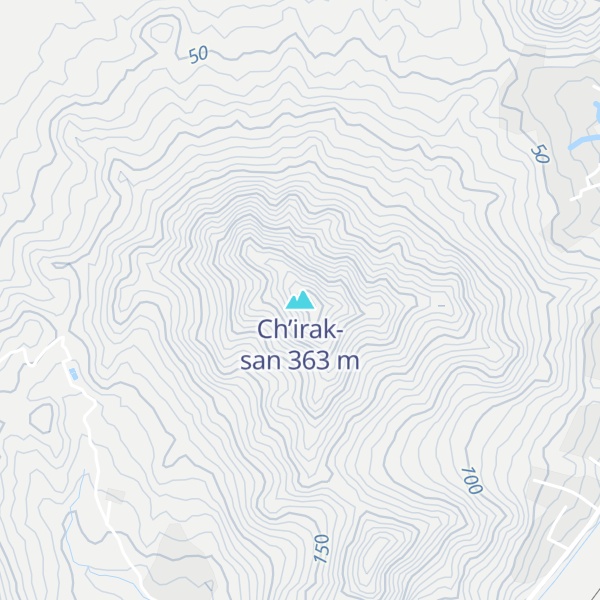 Map of Ch’irak-san
