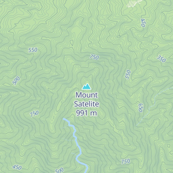 Map of Mount Satelite