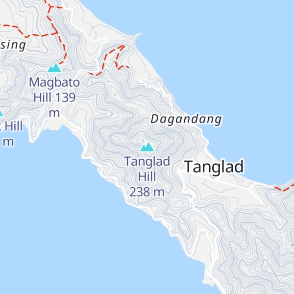 Map of Tanglad Hill