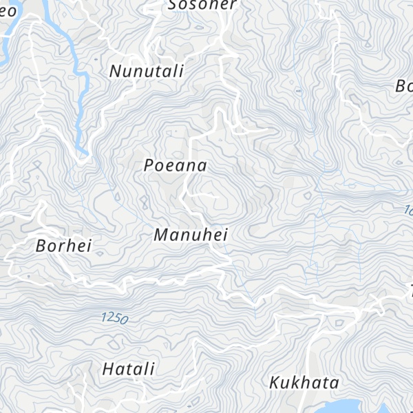 Map of Foho Rachelici
