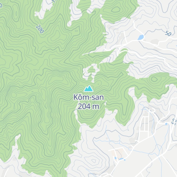 Map of Kŏm-san