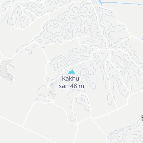 Map of Kakhu-san
