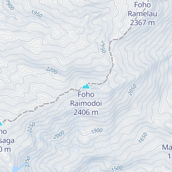Map of Foho Raimodoi