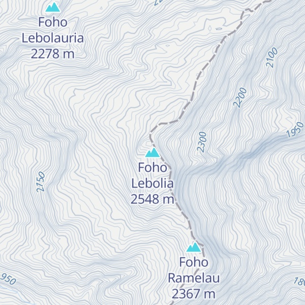 Map of Foho Lebolia