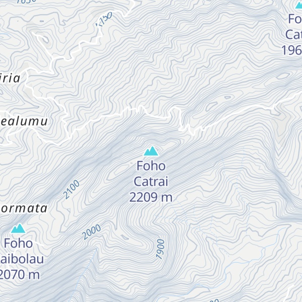 Map of Foho Catrai