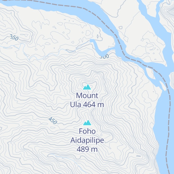 Map of Mount Ula