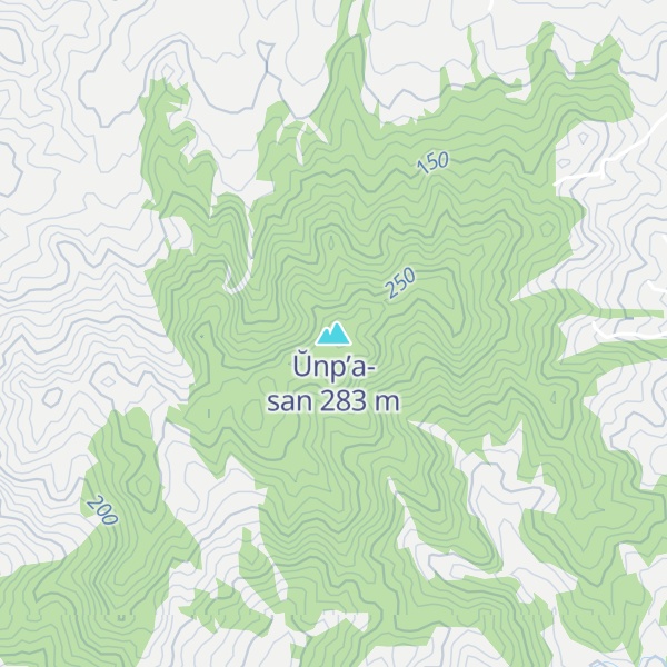 Map of Ŭnp’a-san