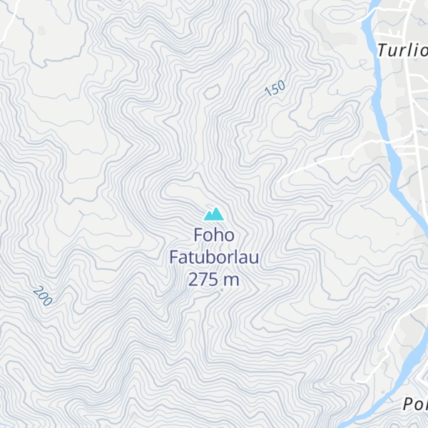 Map of Foho Fatuborlau