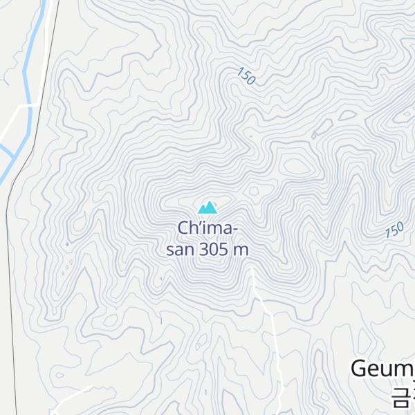 Map of Ch’ima-san