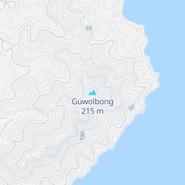 Map of Guwolbong