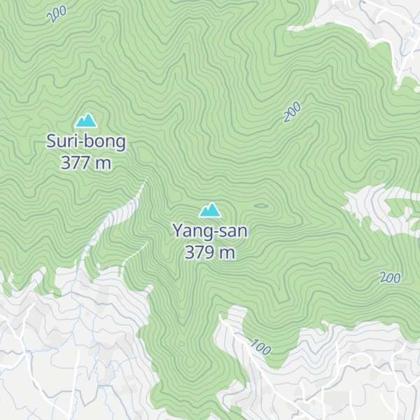 Map of Yang-san