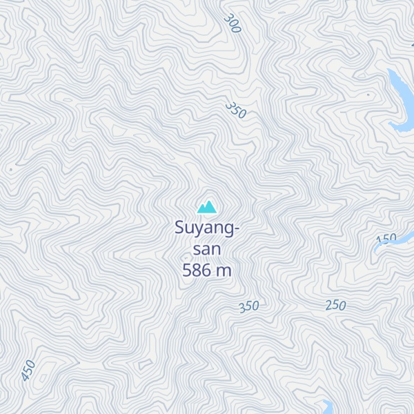 Map of Suyang-san