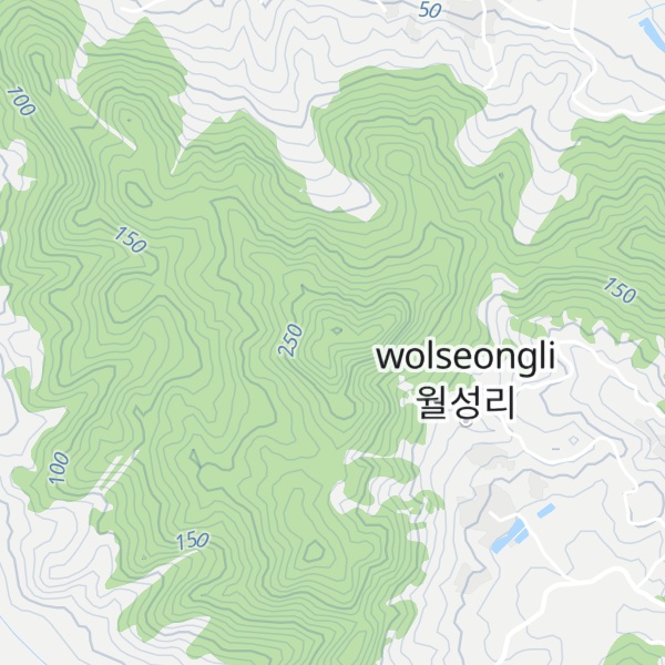 Map of Man’gyŏng-san