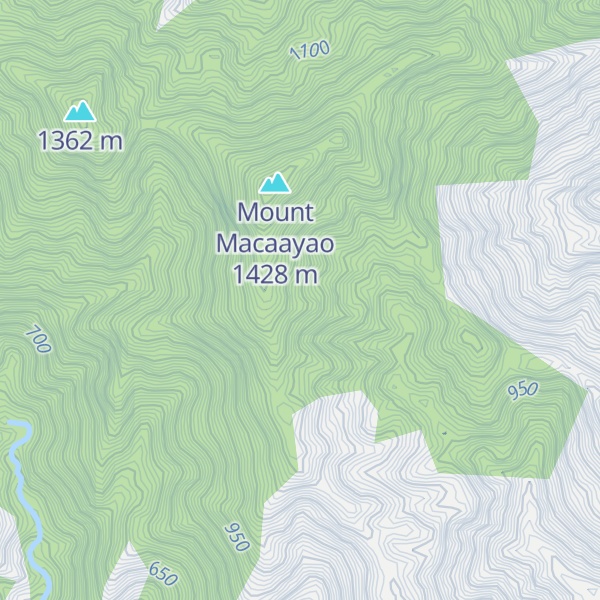 Map of Sharp Peak