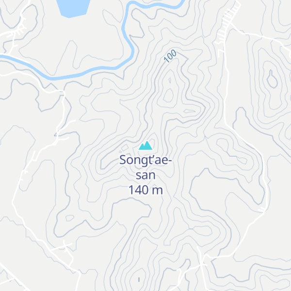 Map of Songt’ae-san