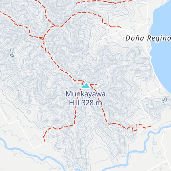 Map of Munkayawa Hill