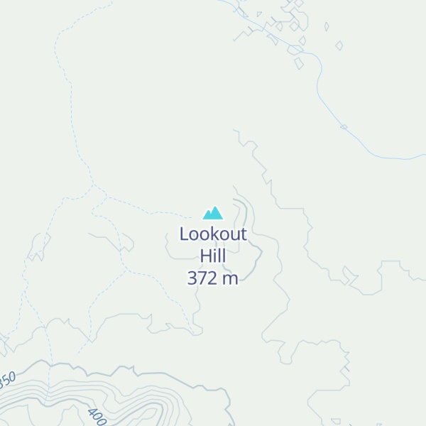 Map of Lookout Hill