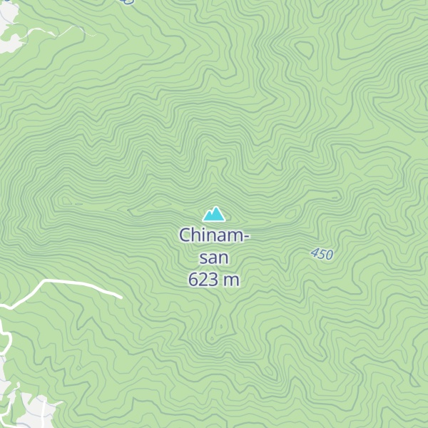 Map of Chinam-san