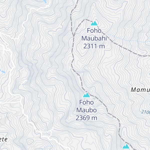 Map of Foho Ucaluli